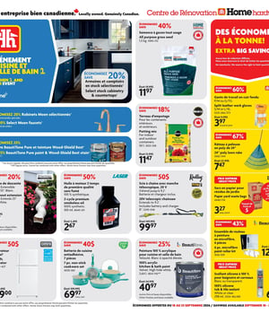 Première page de Circulaire Home Hardware - Centre de Rénovation