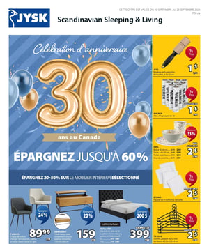 Première page de Circulaire Jysk