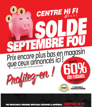 Première page de Circulaire Centre HI-FI