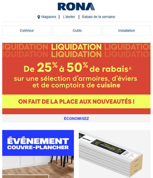 Image Promotionnelle: Économies d’automne : jusqu’à 50% de rabais