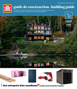 Première page de Circulaire Home Hardware - Guide de construction