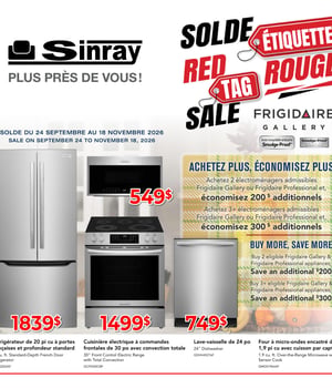 Première page de Circulaire Meubles Sinray