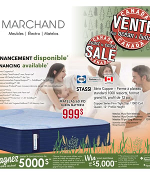 Première page de Circulaire Meubles Marchand