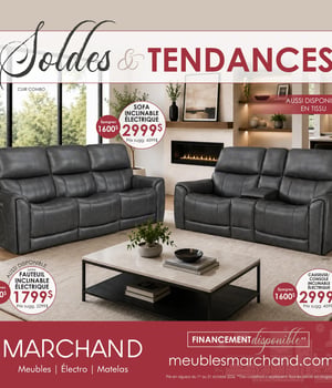 Première page de Circulaire Meubles Marchand - Soldes et Tendances