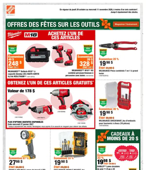 Première page de Circulaire Home Depot
