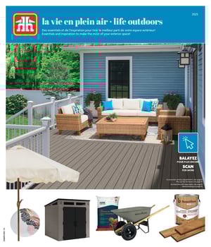 Première page de Circulaire Home Hardware - La Vie en Plein Air