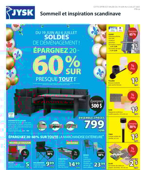 Première page de Circulaire Jysk