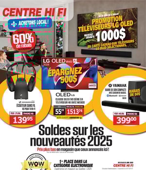 Première page de Circulaire Centre HI-FI
