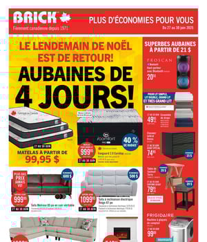 Première page de Circulaire Brick
