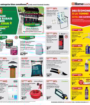 Première page de Circulaire Home Hardware