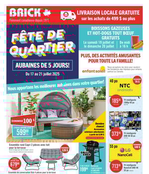 Première page de Circulaire Brick