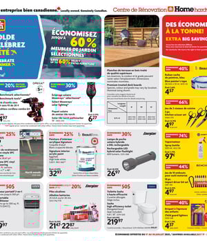 Première page de Circulaire Home Hardware - Centre de Rénovation