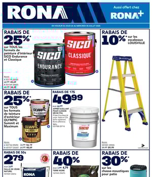 Première page de Circulaire Rona