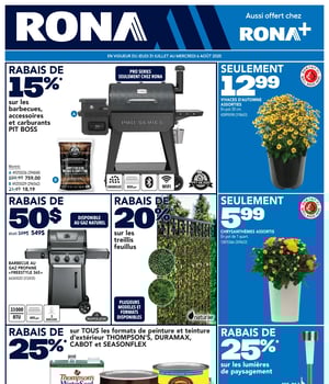 Première page de Circulaire Rona