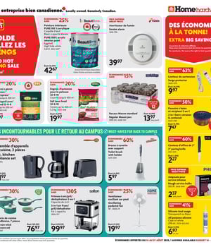 Première page de Circulaire Home Hardware