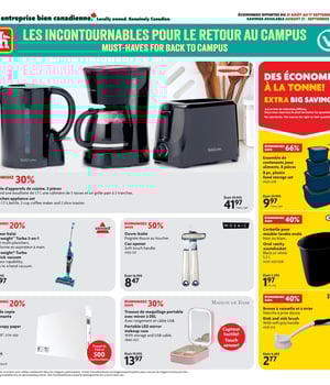 Première page de Circulaire Home Hardware