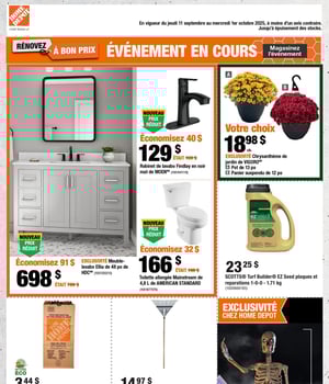 Première page de Circulaire Home Depot