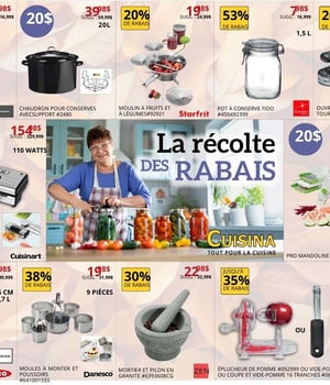 Première page de Circulaire Cuisina