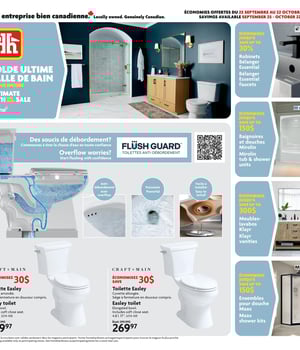 Première page de Circulaire Home Hardware - Solde Ultime Salle de bain