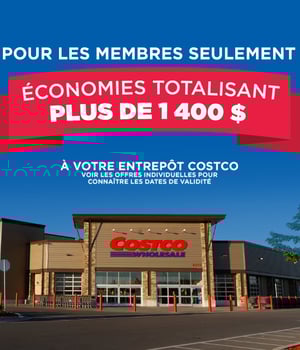 Image Promotionnelle: Costco : Économies Totalisant plus de 1 400$