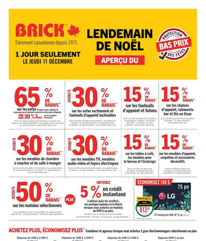 Première page de Circulaire Brick