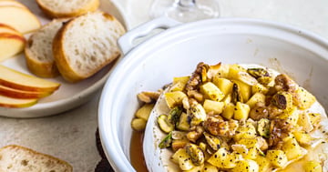 Brie au Four Pomme et Érable