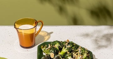 Brocoli au BBQ et Sauce Yogourt-tahini