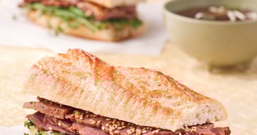 Baguette au Boeuf à l’Asiatique