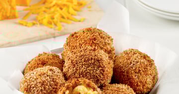 Boules de Mac’n cheese à la Friteuse à Air