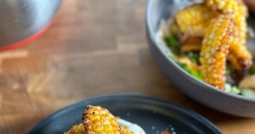 Côtes de Maïs à la Friteuse avec Fromage à la Crème Style Cajun