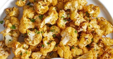 Chou-fleur Rôti à la Friteuse à Air Chaud