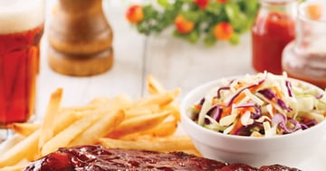 Côtes Levées Style Louisiane