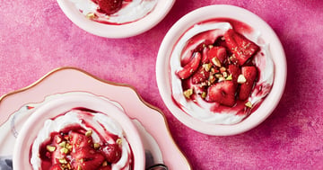 Nuage de Labneh aux Fraises