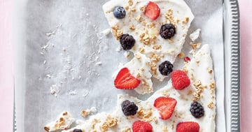 Écorces de Yogourt Glacé au Granola
