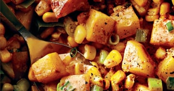 Pommes de Terre Crémeuses au Maïs