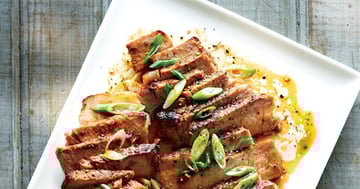 Côtelettes de Porc au Gingembre et à l'Ail