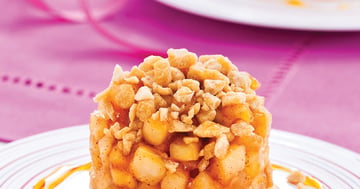 Croustillants de Pomme aux Pépites de Sucre d’Érable