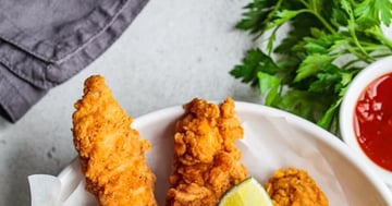 Filets de Poulet Croustillants à la Friteuse à Air