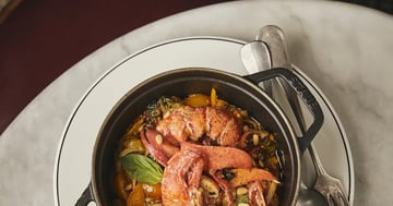 Spaghettis au Homard