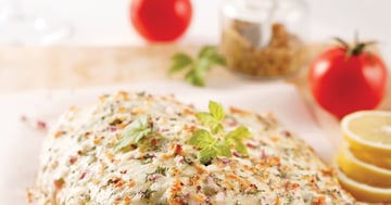 Filet de Saumon Gratiné