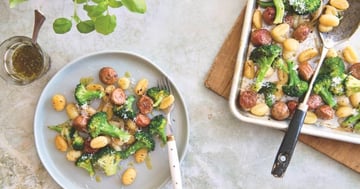 Gnocchis Croustillants aux Saucisses et au Brocoli