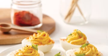 Oeufs farcis au Fromage à la Crème