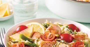 One Pot d’Orzo au Saumon