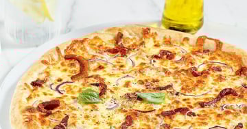 Pizza Carbonara à la Pancetta