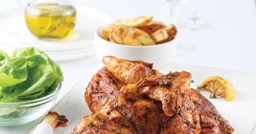 Poulet Piri-piri en Crapaudine