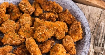 Poulet Popcorn au Air Fryer