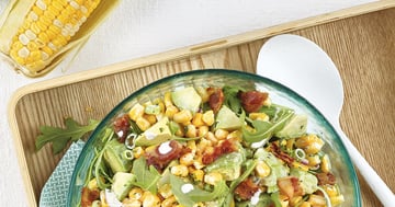 Salade de Maïs à l’Avocat et Bacon