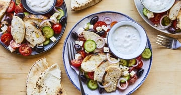 Salade de Poulet Grillé à la Grecque