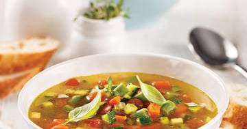 Soupe Minestrone à la Mijoteuse
