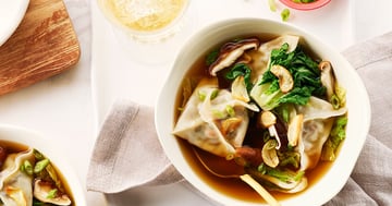 Soupe Wonton aux Champignons